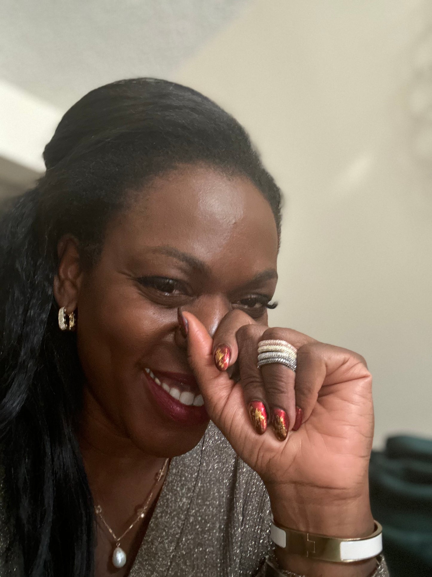 Whitney Stacker Rings (Black)