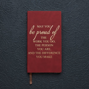 ✨May You Be Proud Journal (Red)