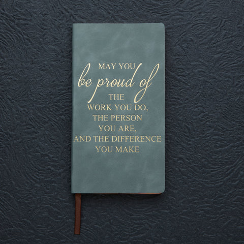 ✨May You Be Proud Journal (Blue Grey)