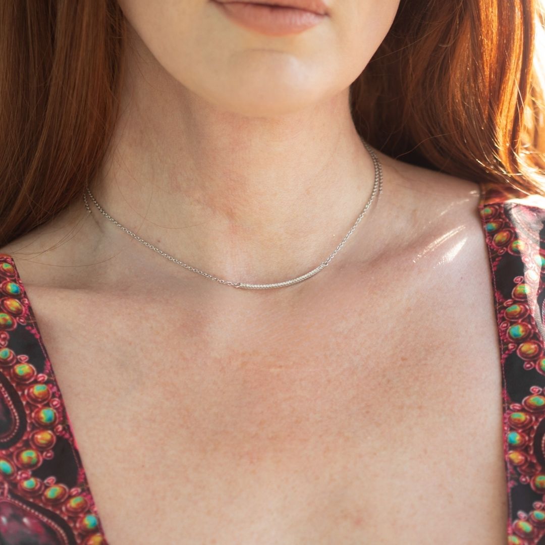 Sophia Pendant Choker (Gold)