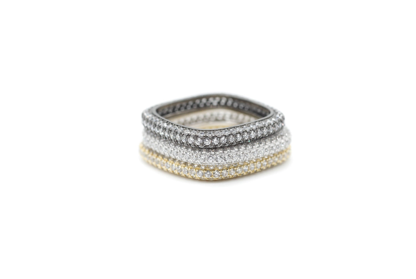 Whitney Stacker Rings (Silver)
