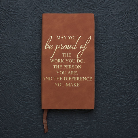 ✨May You Be Proud Journal (Brown)