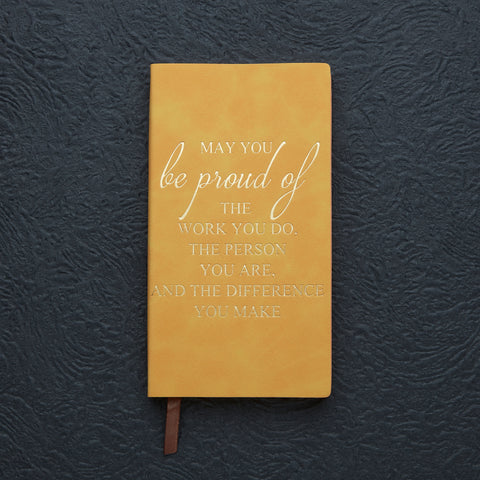 ✨May You Be Proud Journal (Goldenrod)