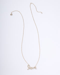 Juliet LOVE Necklace (Gold)
