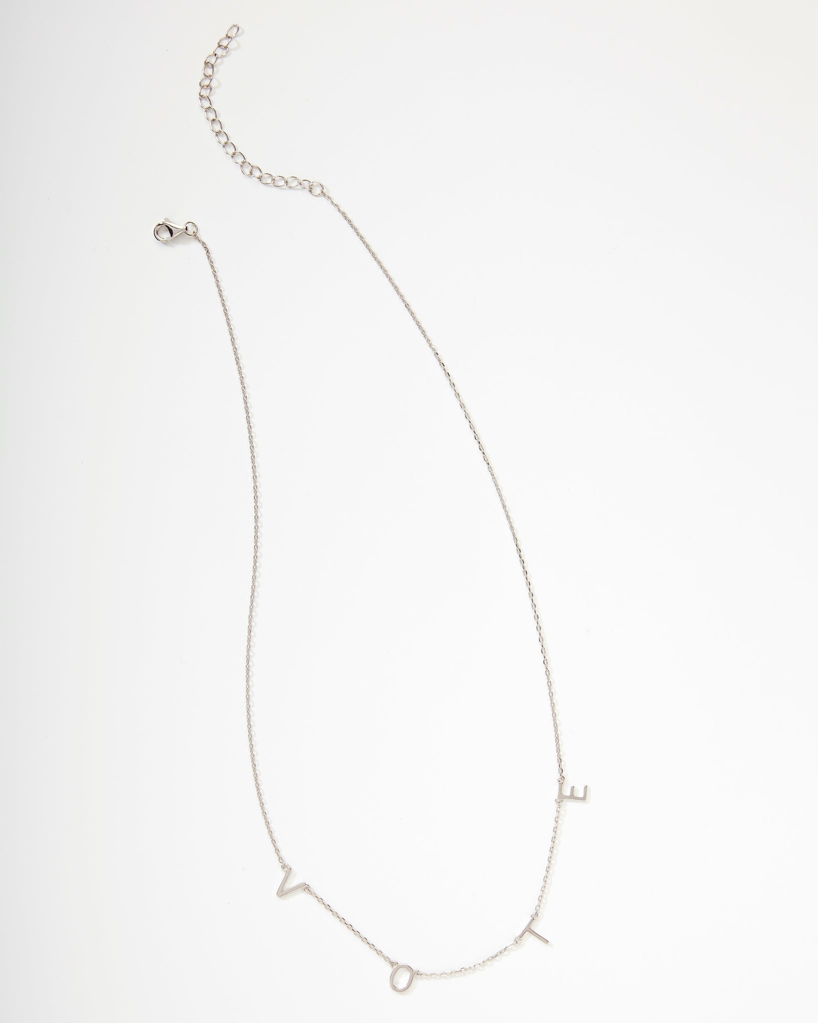 VOTE Necklace (Sterling Silver)