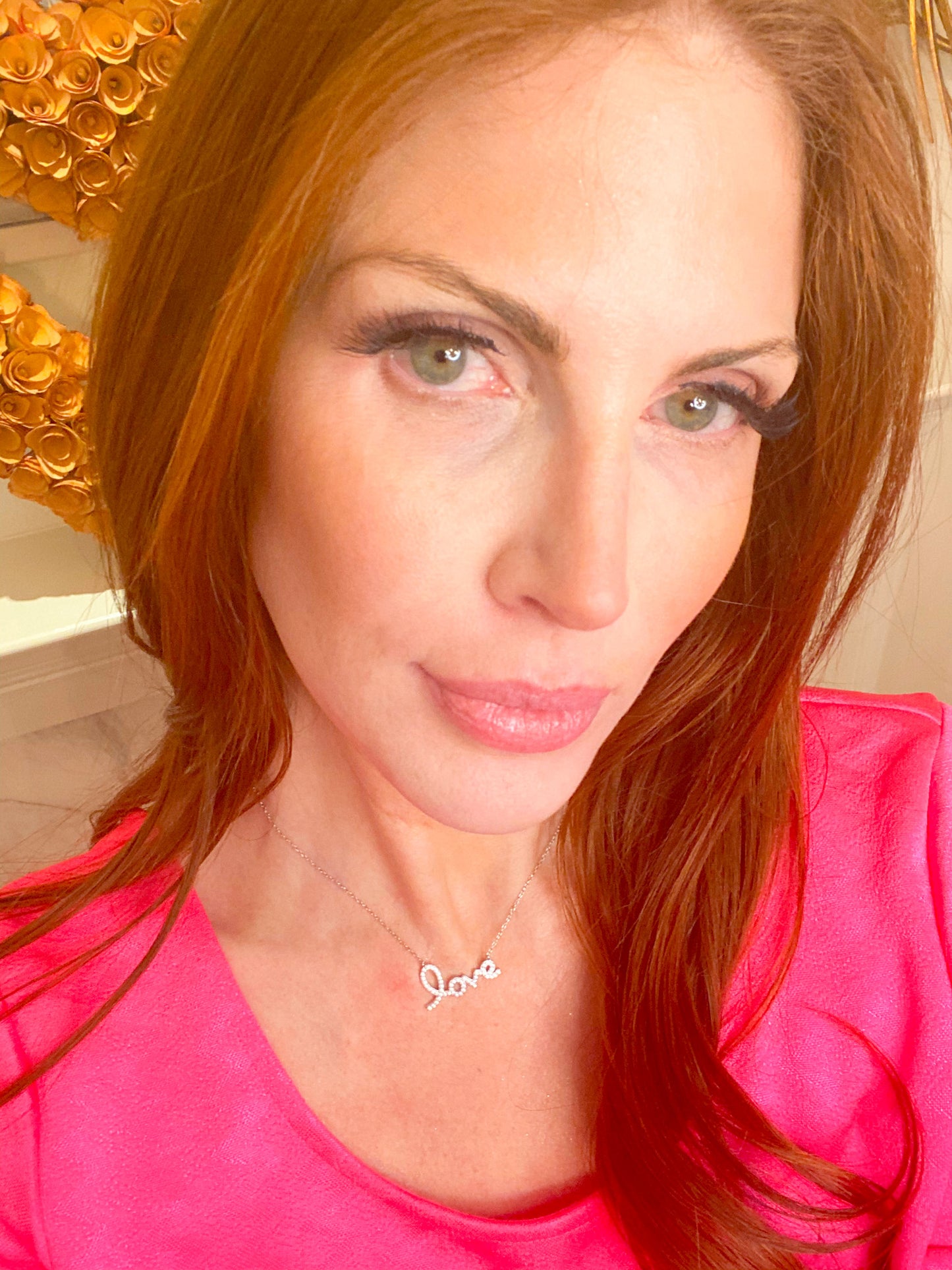 Juliet LOVE Necklace (Gold)