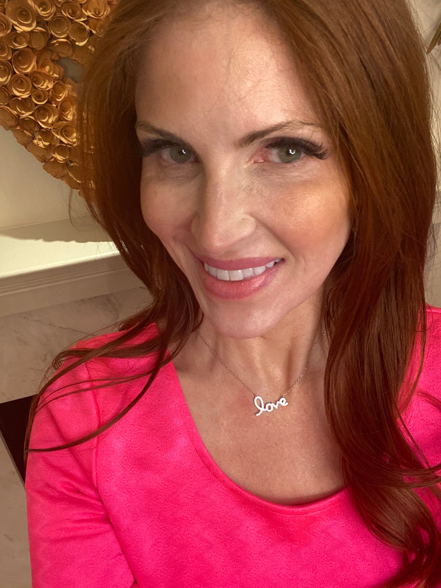 Juliet LOVE Necklace (Gold)