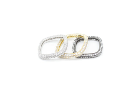 Whitney Stacker Rings (Silver)